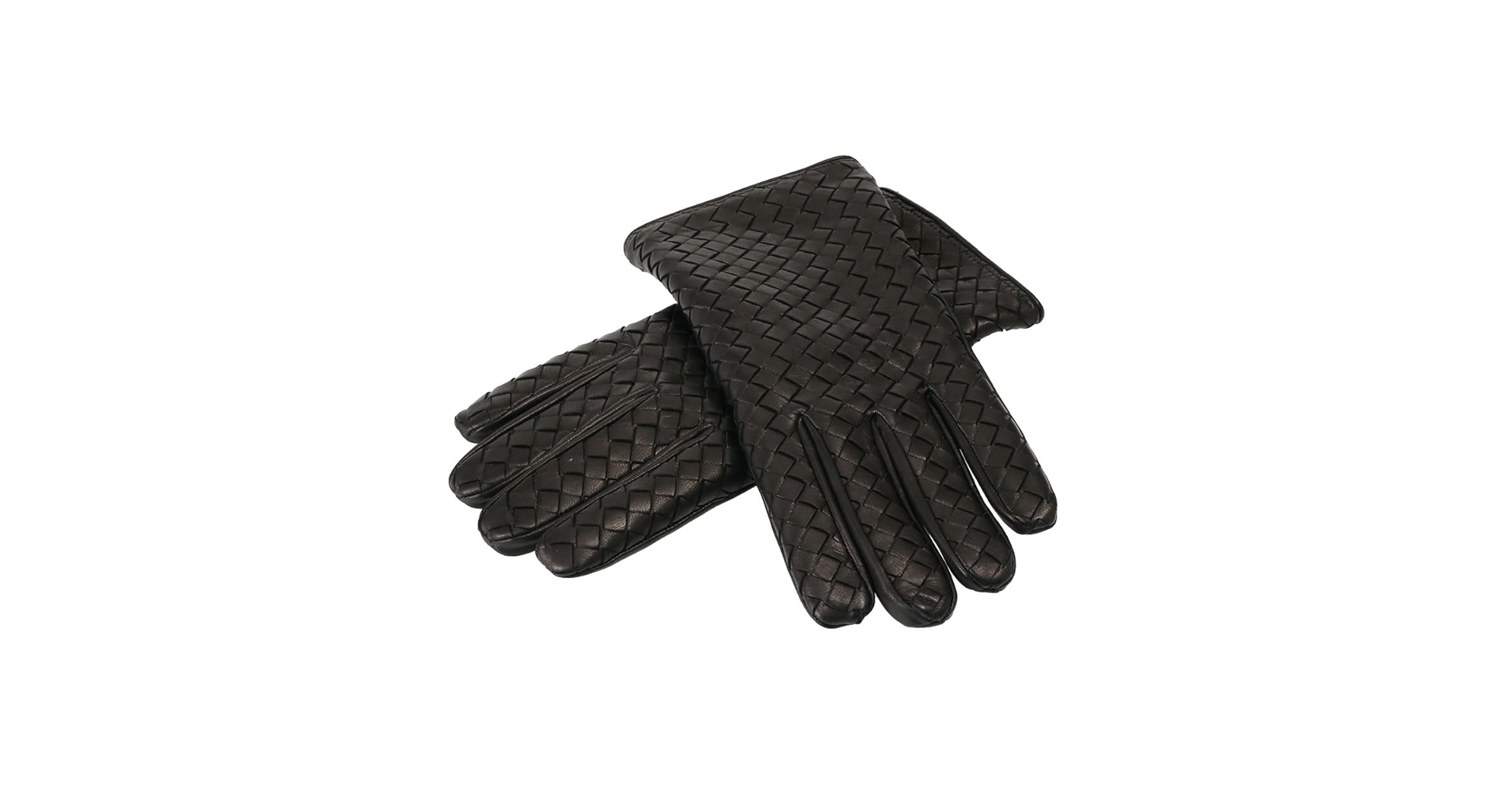 ボッテガヴェネタ　レザー手袋 ブラックイントレチャートレザー グローブ| Bottega Veneta® 日本